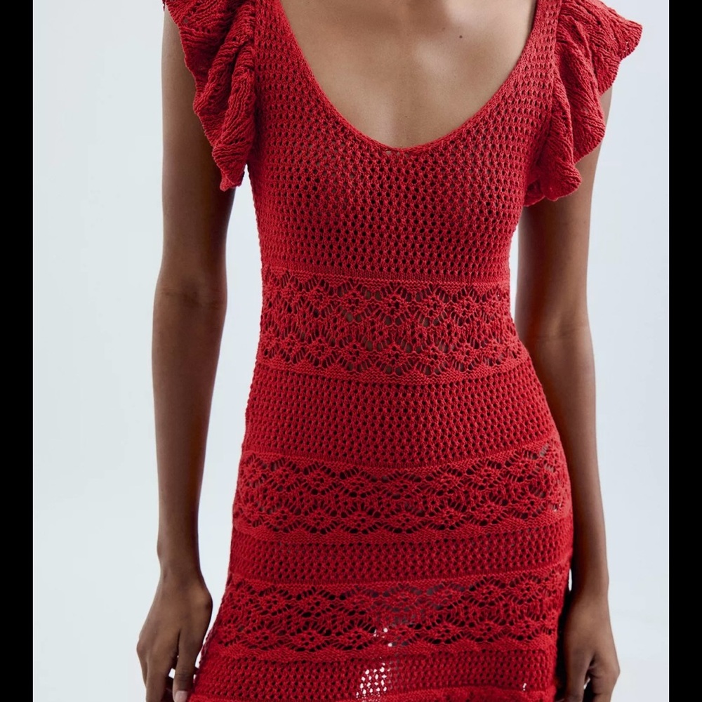 Zara Red Mini Dress